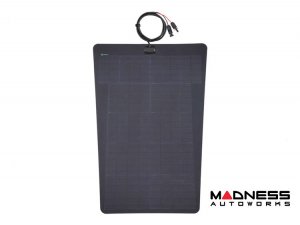 Chevrolet Silverado HD Flexible Solar Panel Kit - Complete Kit w/ Waterproof Controller + Hood Decal - 2007-2014 - 75W